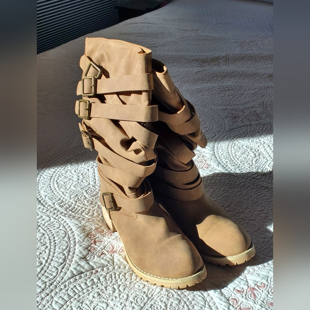 Hanah Camel Boots